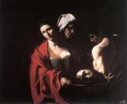 Caravaggio: Salome Keresztelő János fejével